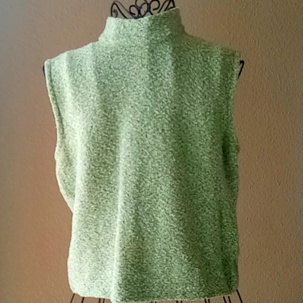 St John, size petite, knit sweater.